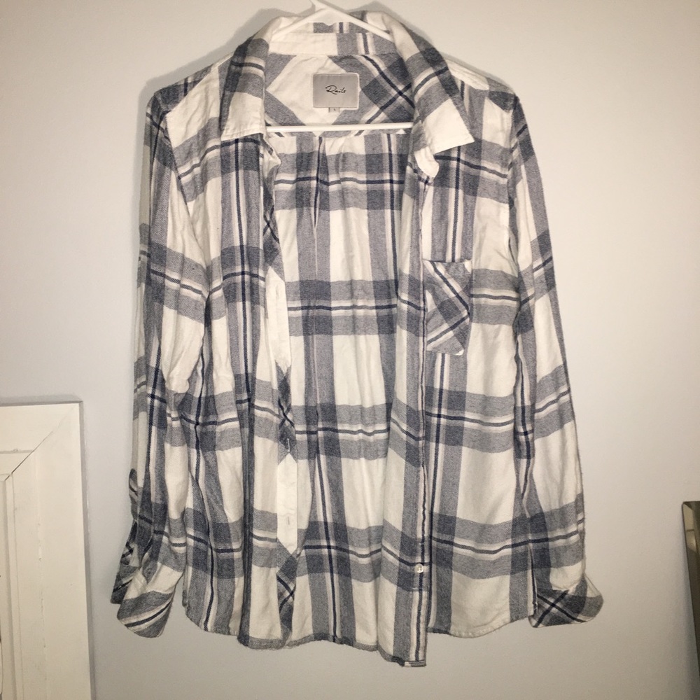 thin plaid rails flannel